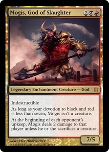 Mogis, God of Slaughter Born of the Gods